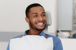 cosmetic dentistry patient smiling